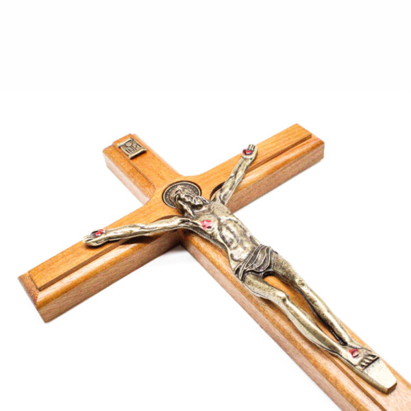 Crucifixo Palito Madeira 25cm